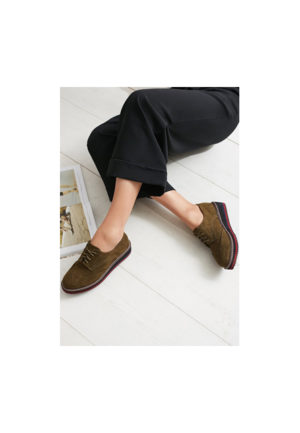 Pantofi Oxford Piedra Verzi ieftini online din materiale de calitate