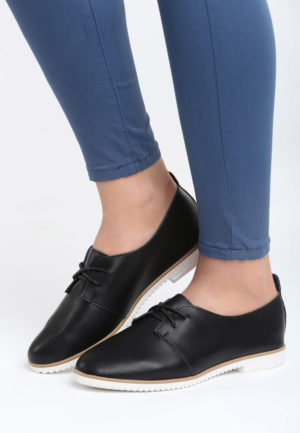 Pantofi dama Breaky Negri ieftini online din materiale de calitate