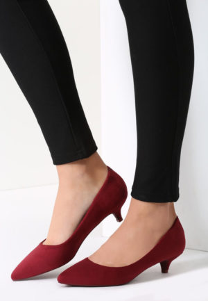 Pantofi cu toc Daphne Grena ieftini online din materiale de calitate
