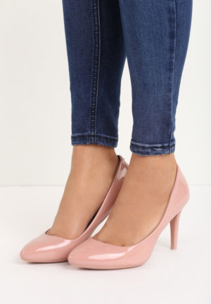 Pantofi cu toc Karen Roz ieftini online din materiale de calitate