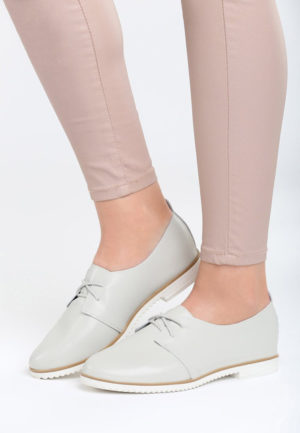 Pantofi dama Breaky Gri ieftini online din materiale de calitate
