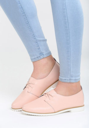 Pantofi dama Breaky Roz ieftini online din materiale de calitate