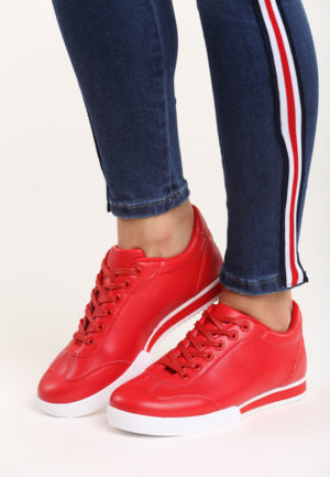 Pantofi sport dama Emmalyn Rosii ieftini online din materiale de calitate