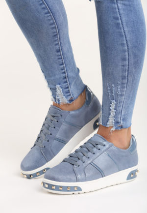 Pantofi sport dama Joslyn Albastri ieftini online din materiale de calitate