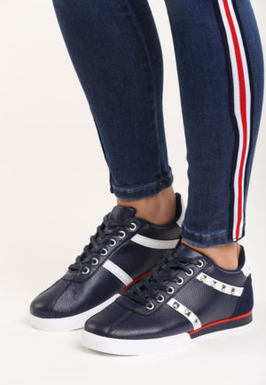 Pantofi sport dama Moira Navy ieftini online din materiale de calitate