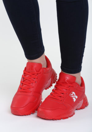 Pantofi sport dama Montpellier Rosii ieftini online din materiale de calitate