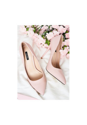 Pantofi stiletto Talia Roz ieftini online din materiale de calitate