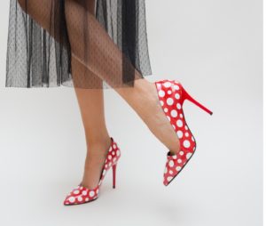 Pantofi Almano Rosii eleganti online pentru femei