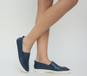 Pantofi Casual Base Albastri de dama online