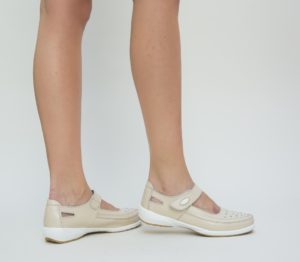 Pantofi Casual Confort Bej de dama online