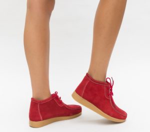 Pantofi Casual Kindi Rosii de dama online