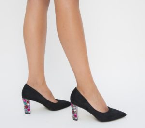 Pantofi Ekora Negri eleganti online pentru femei