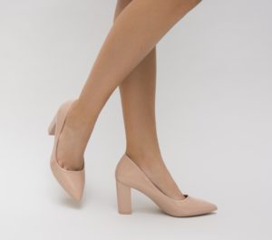 Pantofi Exclus Nude eleganti online pentru femei