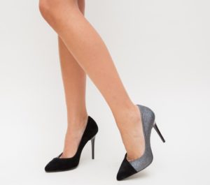 Pantofi Jurca Gri eleganti online pentru femei