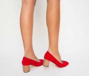 Pantofi Kalo Rosii eleganti online pentru femei