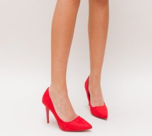 Pantofi Polon Rosii eleganti online pentru femei