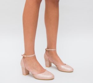 Pantofi Rush Aurii 2 eleganti online pentru femei