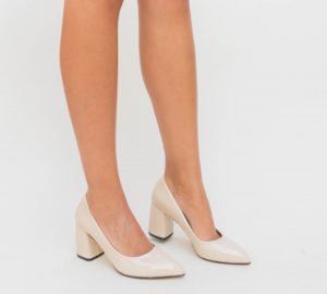 Pantofi Zamia Nude eleganti online pentru femei