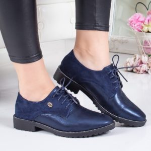 Pantofi Adepa albastri casual ieftini online