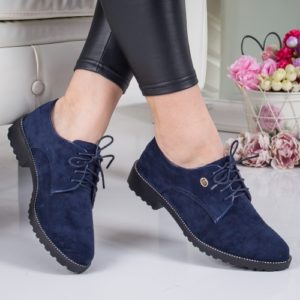 Pantofi Adepa albastri comozi ieftini online