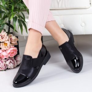 Pantofi Lachimo negri casual -rl ieftini online