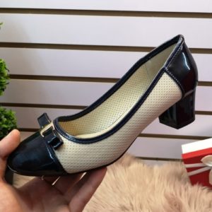 Pantofi Ofira albastri cu toc ieftini online