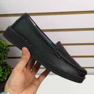 Pantofi Piele Salipo negri casual de calitate