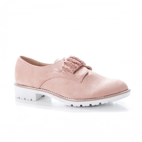 Pantofi dama Isiga roz casual ieftini online